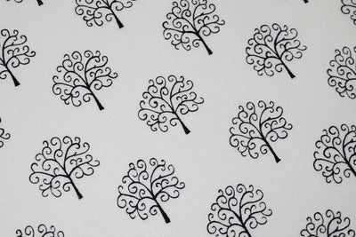 black-white-trees-printed-pure-cotton-rayon-fabric