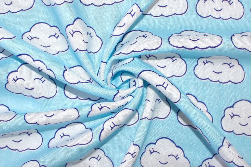 light-blue-white-clouds-kids-print-pure-cotton-rayon-fabric