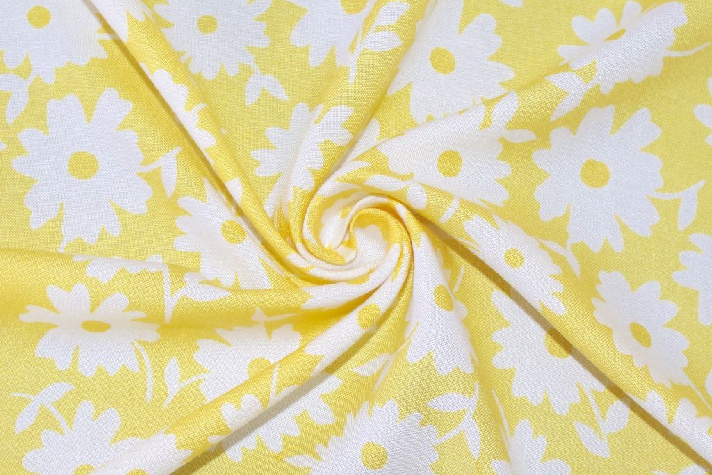 yellow-white-floral-printed-pure-cotton-rayon-fabric