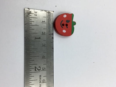 red-color-apple-shaped-wooden-button-for-kids-clothing-art-and-craft-and-many-more