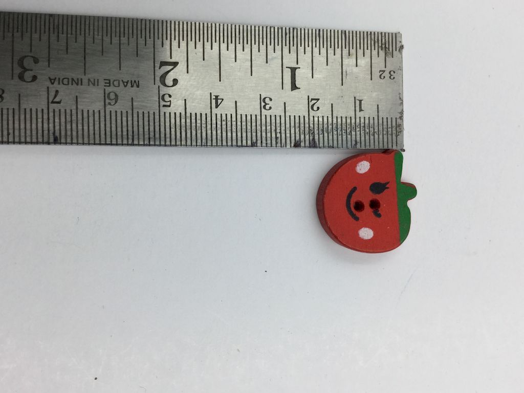 red-color-apple-shaped-wooden-button-for-kids-clothing-art-and-craft-and-many-more