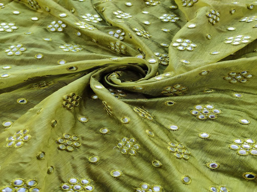 green-silver-mirror-work-embroidered-chanderi-fabric