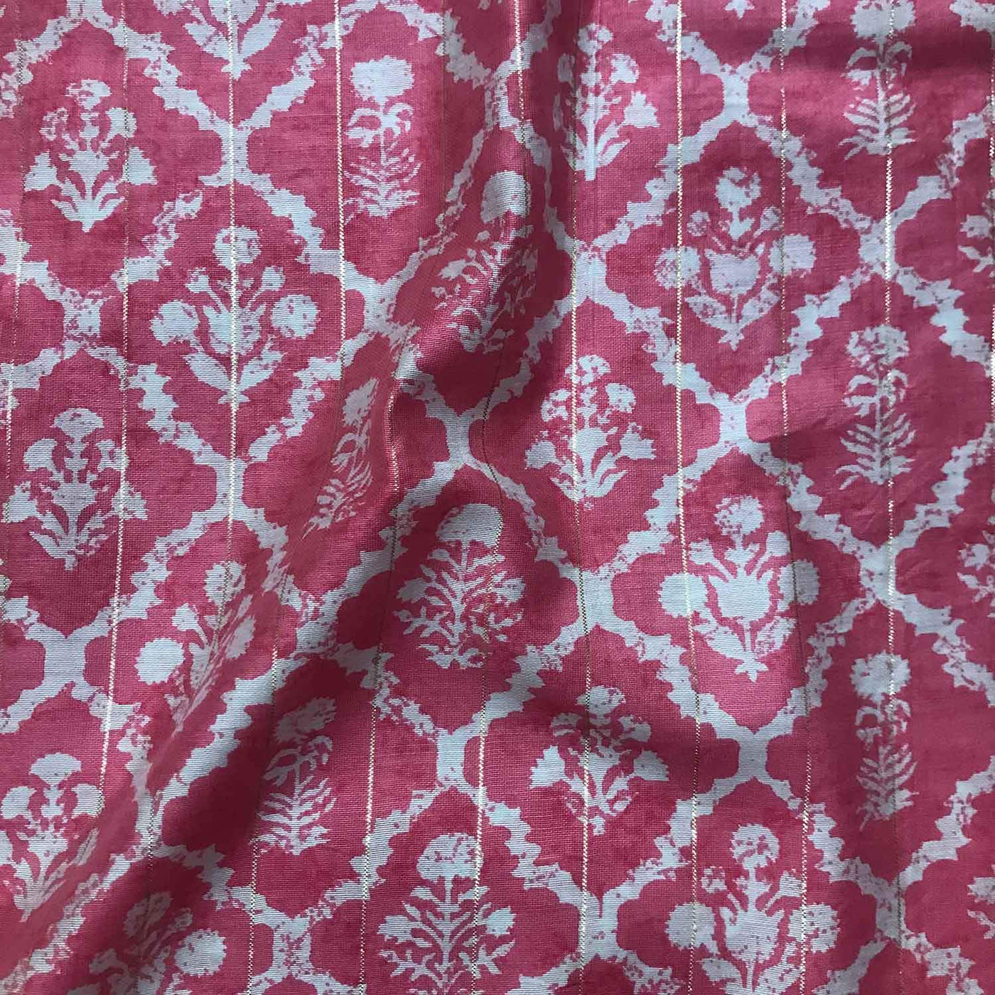 white-mughal-motifs-pink-viscose-lurex-chanderi-fabric