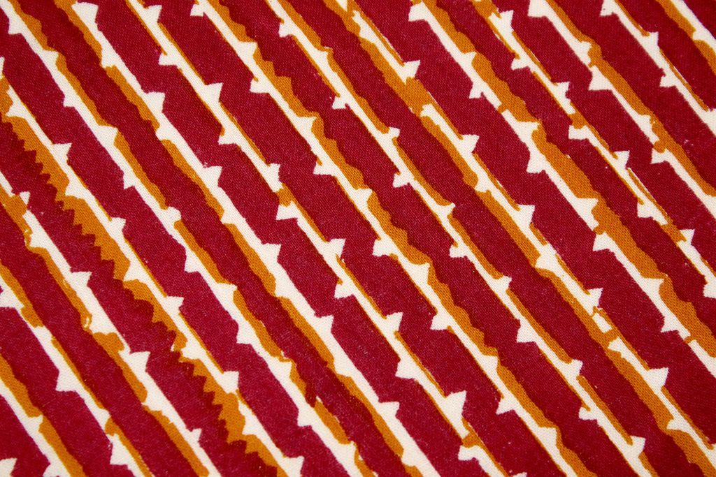 mustard-maroon-stripes-printed-pure-cotton-fabric