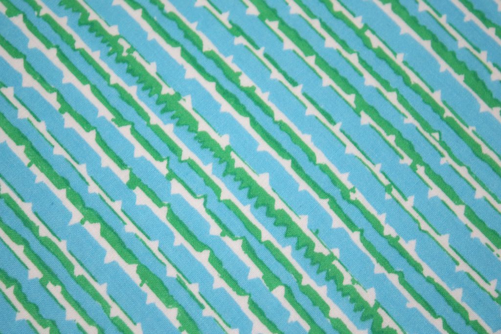 turquoise-green-stripes-printed-pure-cotton-fabric