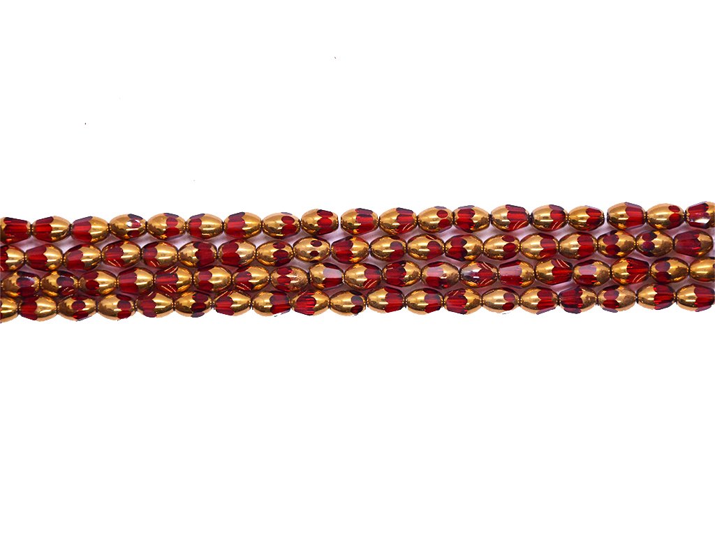 red-tear-drop-designer-glass-beads