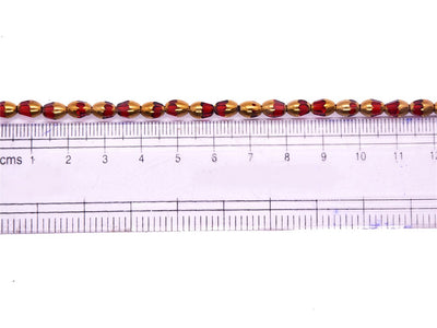 red-tear-drop-designer-glass-beads