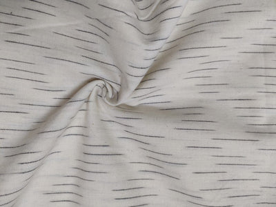 white-colour-black-checks-handloom-pure-cotton-ikat-fabric