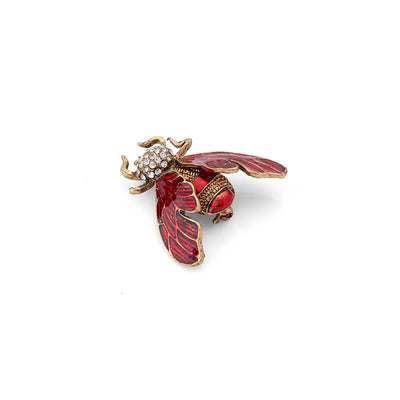 beautiful-bee-design-brooch-in-red-color-for-men-and-women-to-get-party-ready