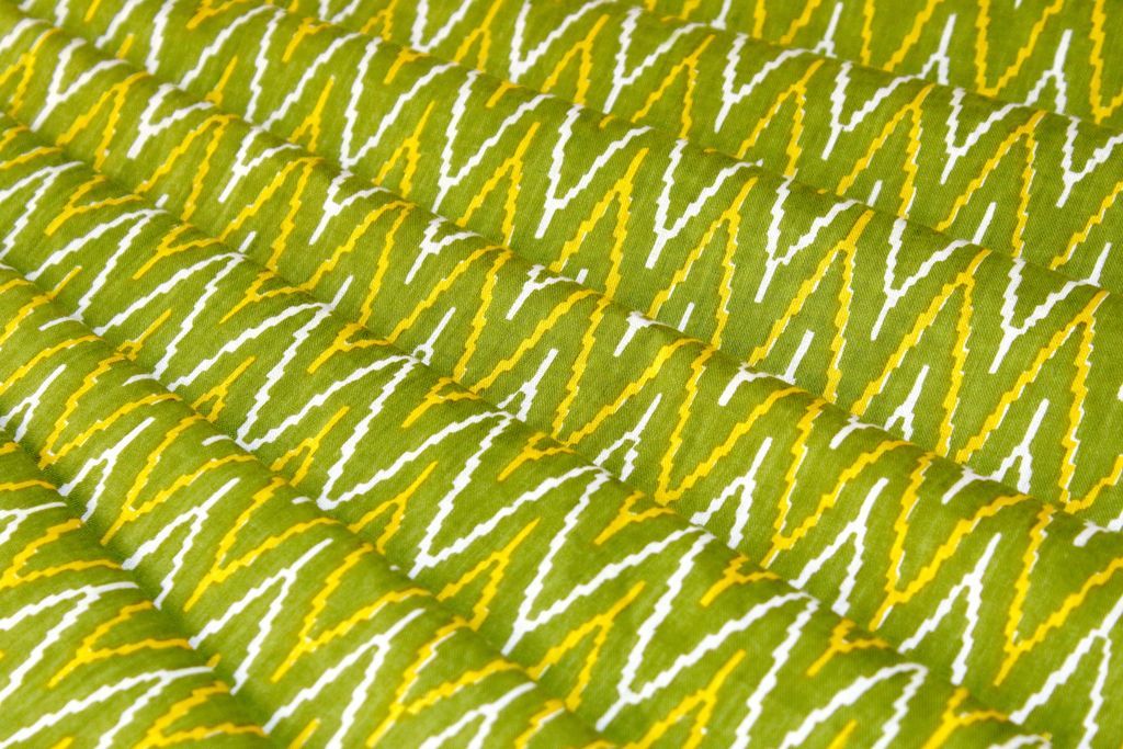 olive-yellow-chevron-printed-pure-cotton-fabric