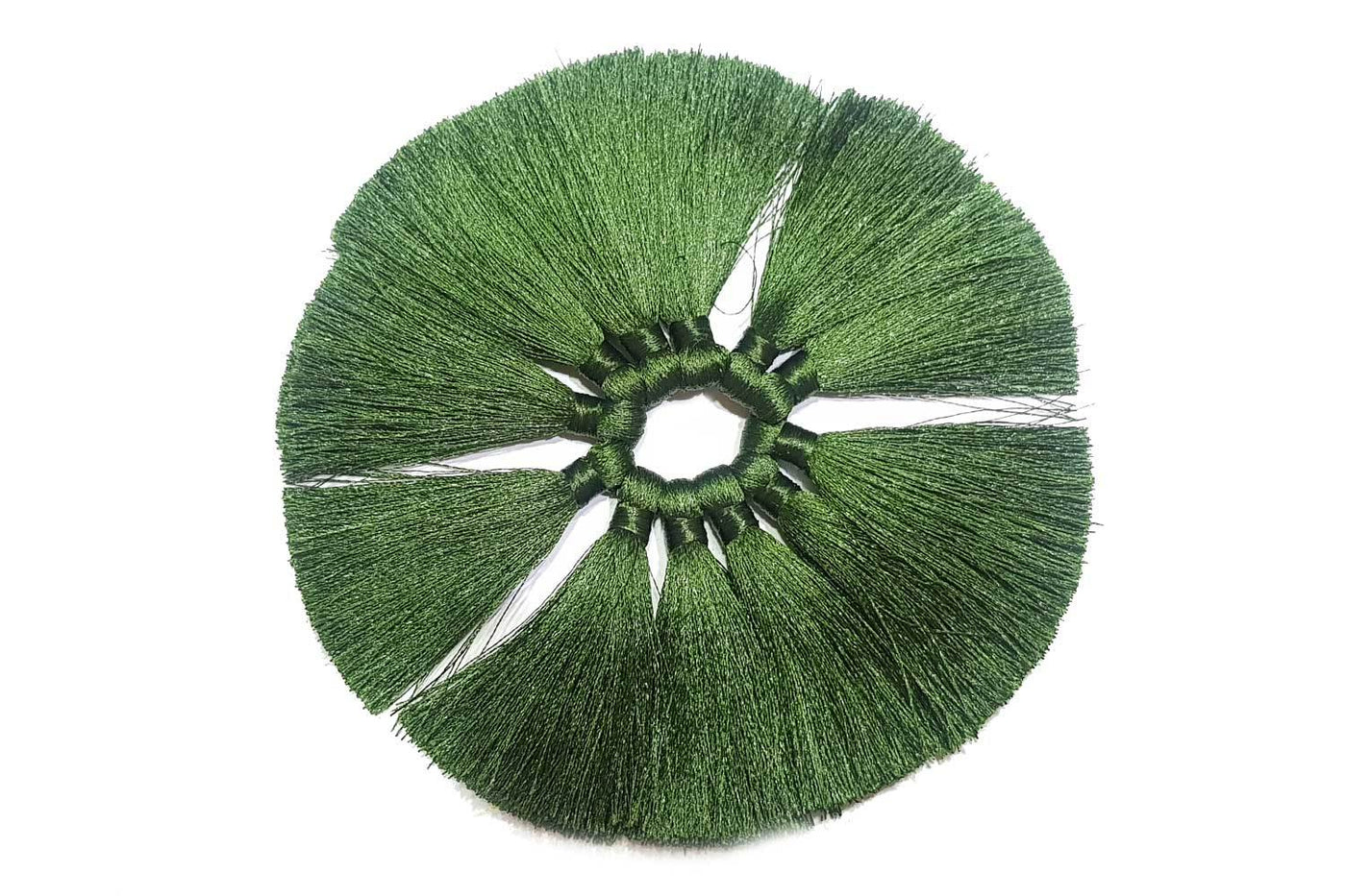 mehandi-green-color-silk-thread-tassels