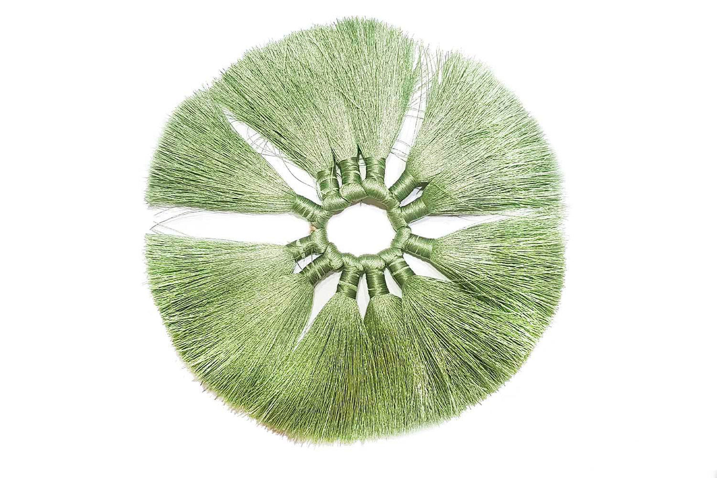 leaf-green-color-silk-thread-tassels