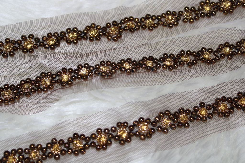 dark-brown-floral-handwork-pearl-work-embroidered-border