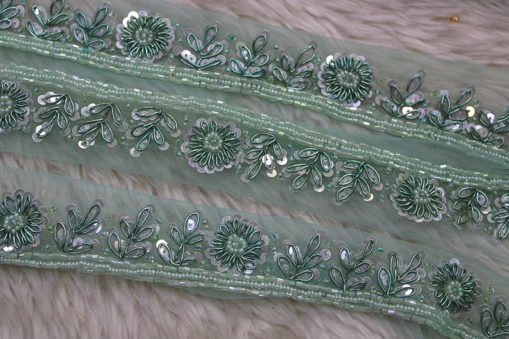 light-green-floral-handwork-trim