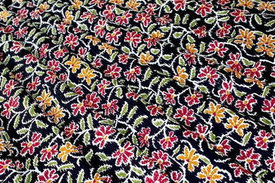 black-maroon-mustard-floral-printed-pure-cotton-fabric