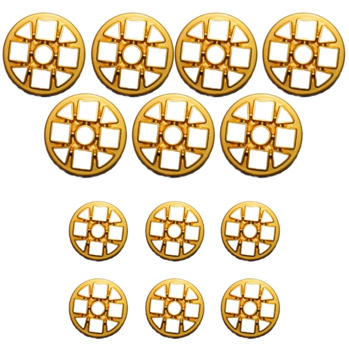 white-color-stylish-design-metal-buttons