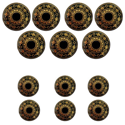 beautiful-traditional-design-buttons-in-black-color