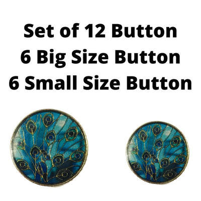 beautiful-blue-feather-designer-metal-buttons-for-suit