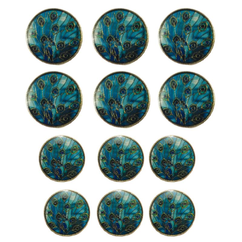 beautiful-blue-feather-designer-metal-buttons-for-suit