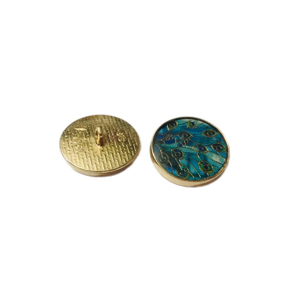 beautiful-blue-feather-designer-metal-buttons-for-suit