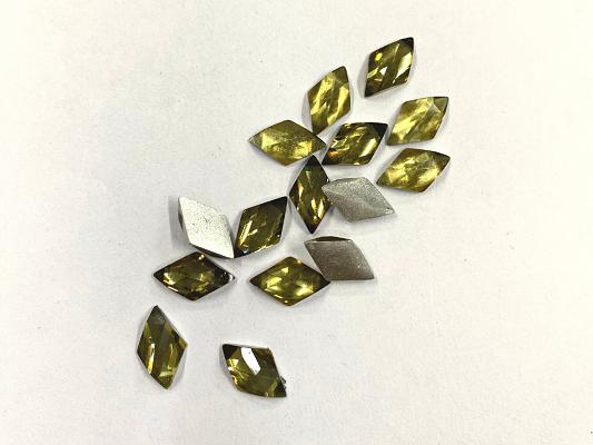 dark-golden-diamond-plastic-stones-8x12-mm