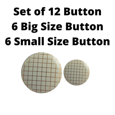 white-golden-checks-designer-metal-suit-buttons