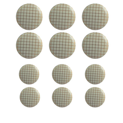 white-golden-checks-designer-metal-suit-buttons