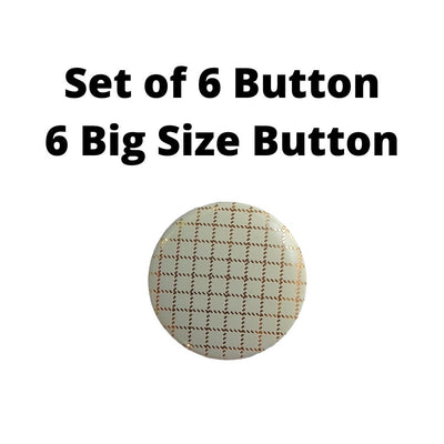 white-golden-checks-designer-metal-suit-buttons
