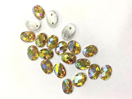 golden-rainbow-oval-2-hole-plastic-stones-8x6-mm