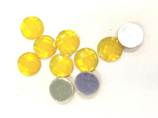 yellow-circular-plastic-stones-without-hole-16-mm
