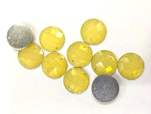 yellow-circular-2-hole-plastic-stones-16-mm
