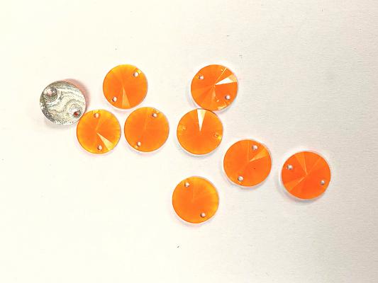 neon-orange-circular-2-hole-plastic-stone-12-mm