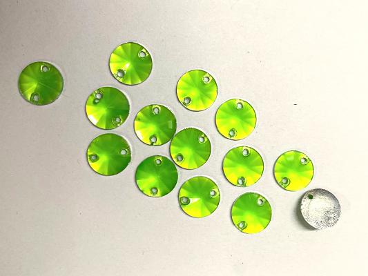 neon-green-circular-2-hole-plastic-stone-8-mm
