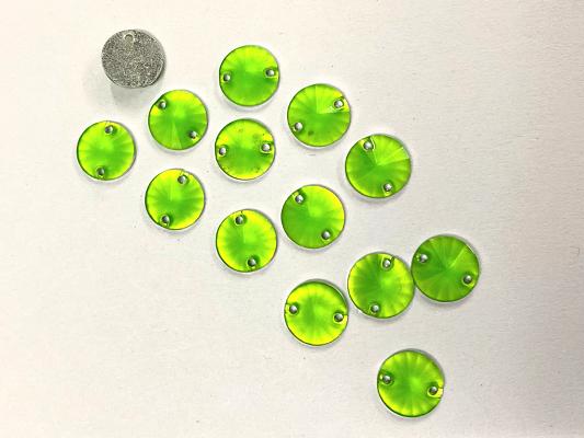 neon-green-circular-2-hole-plastic-stone-10-mm