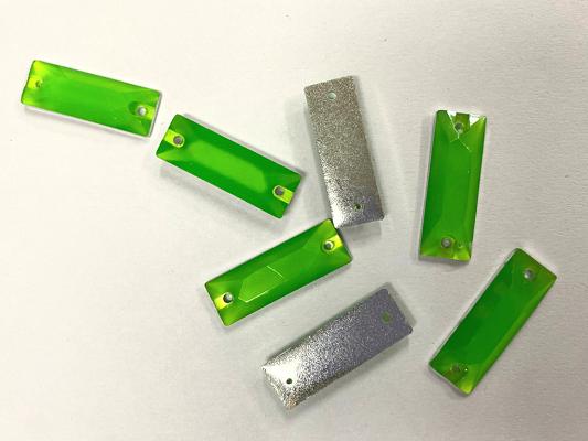 neon-green-rectangular-2-hole-plastic-stone-8x24-mm