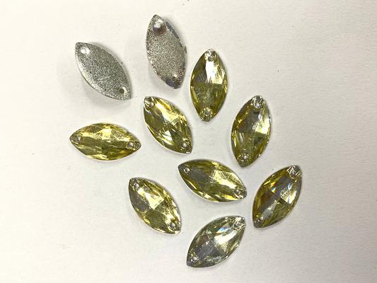 golden-drop-2-hole-plastic-stone-9x18-mm