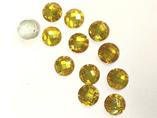 golden-circular-2-hole-plastic-stone-12-mm