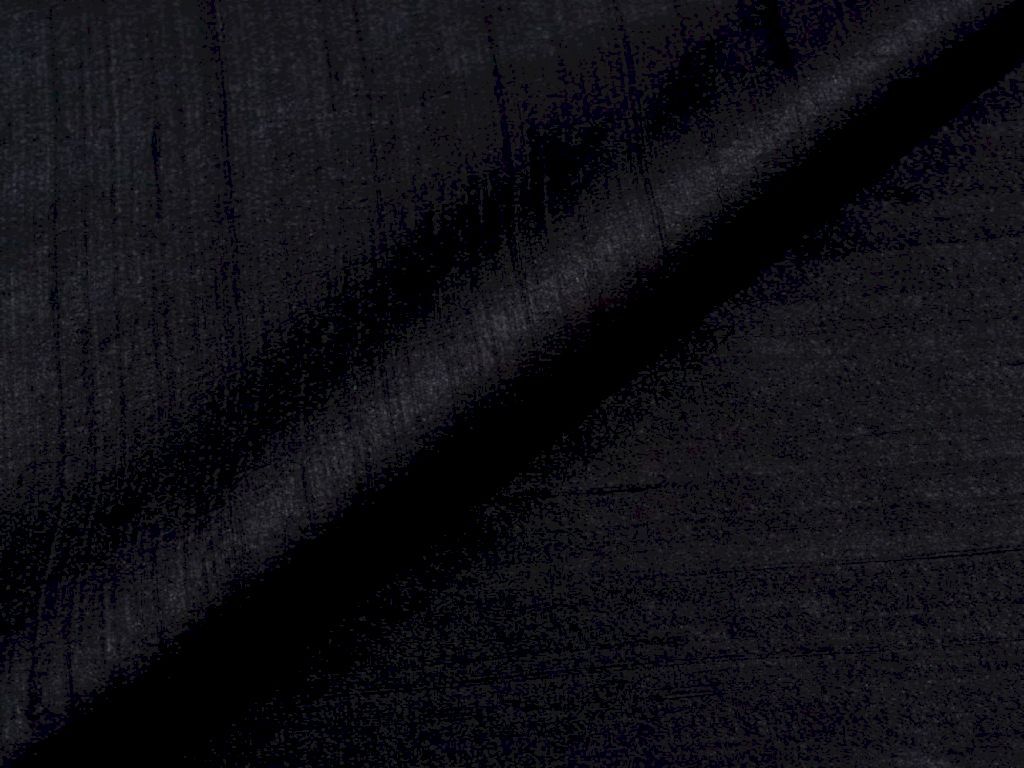 black-plain-bangalore-raw-silk-fabric