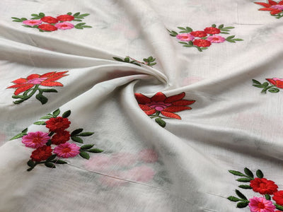 white-multicolored-embroidered-chanderi-fabric