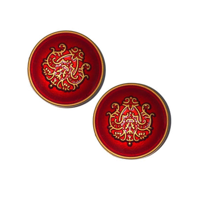 beautiful-traditional-design-metal-buttons-in-red-color