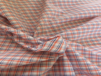 orange-blue-cotton-plaid-check-fabric