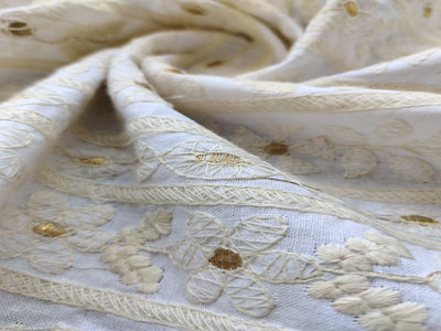 dyeable-floral-chikankari-embroidered-cotton-fabric