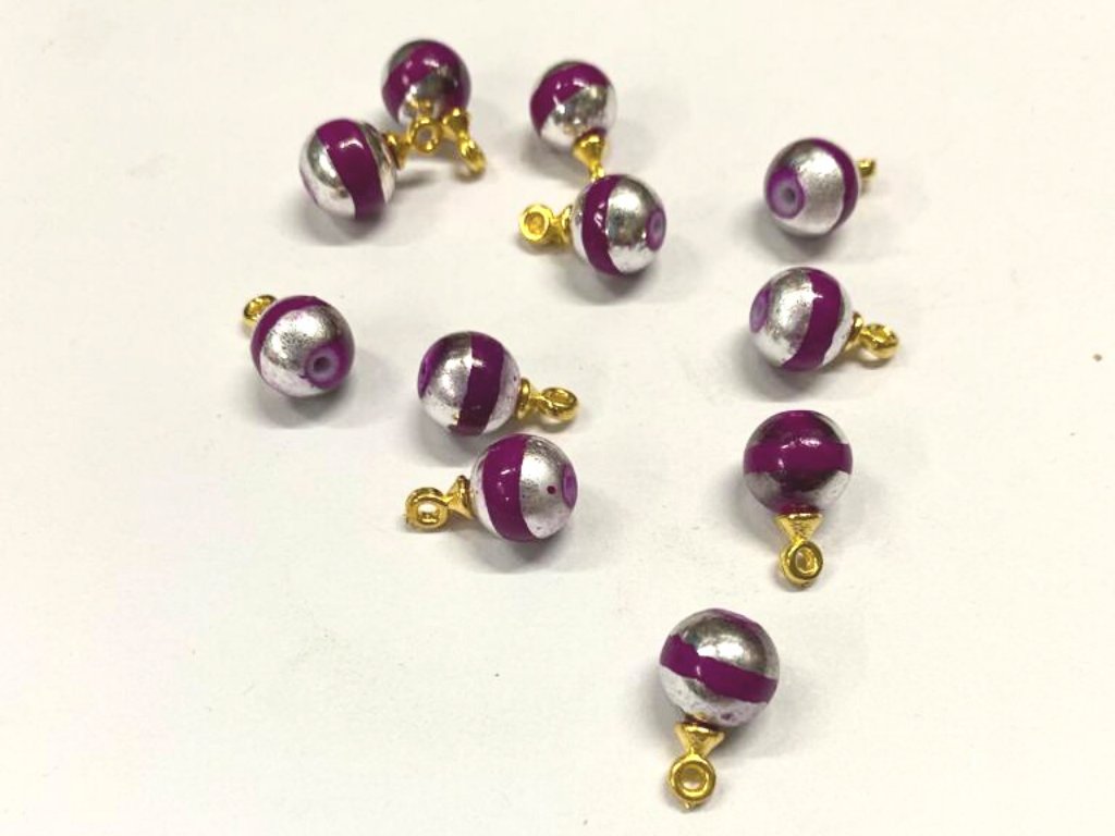 purple-silver-circular-glass-loreal-beads-10-mm