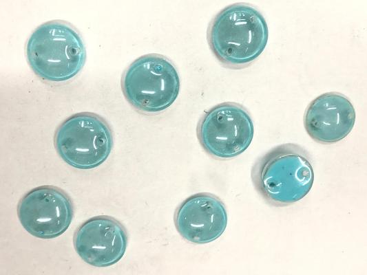 light-blue-circular-drop-2-hole-glass-beads-14-mm