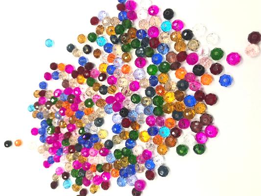 multicolor-pink-machine-cut-glass-beads-4-mm