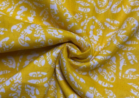 yellow-white-abstract-printed-cotton-fabric