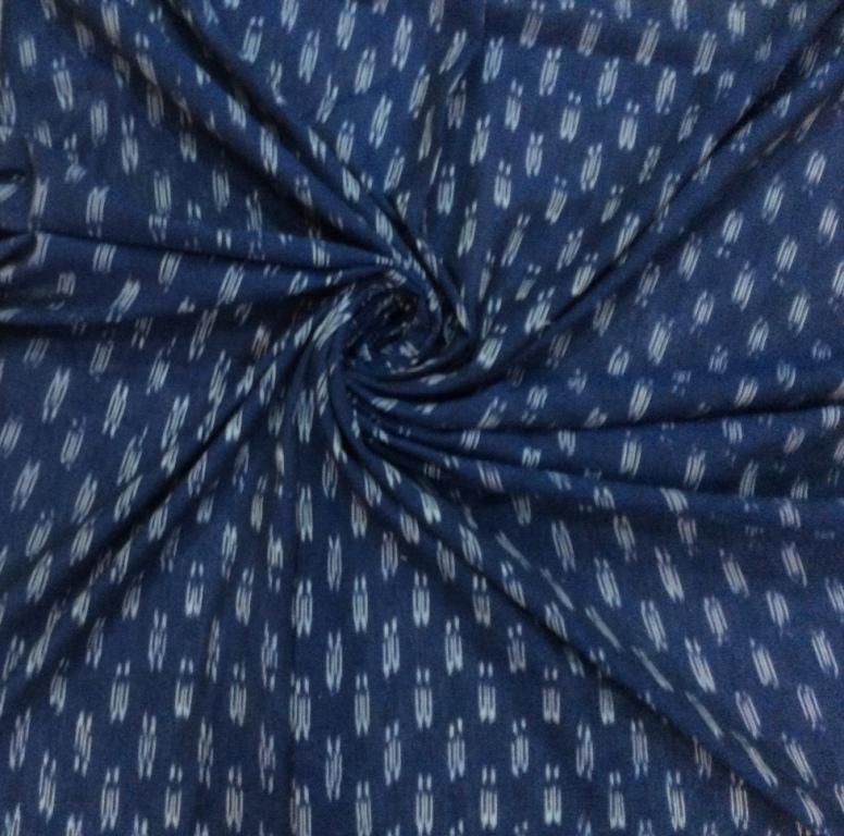 navy-blue-white-pure-cotton-ikat