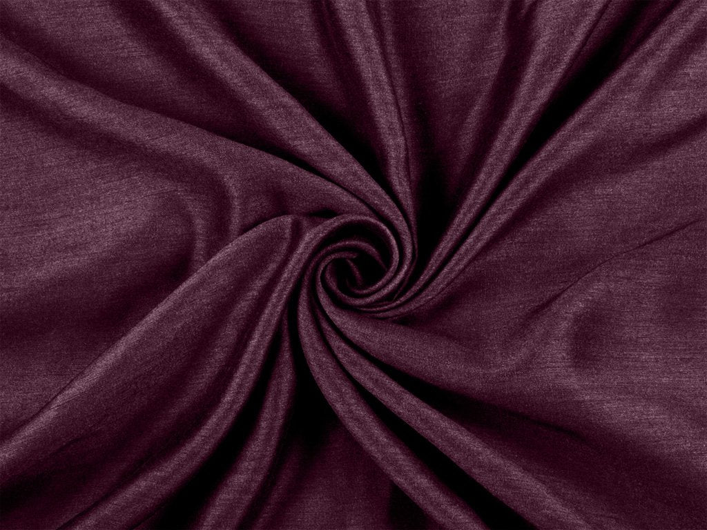 wine-purple-plain-polyester-dola-silk-fabric