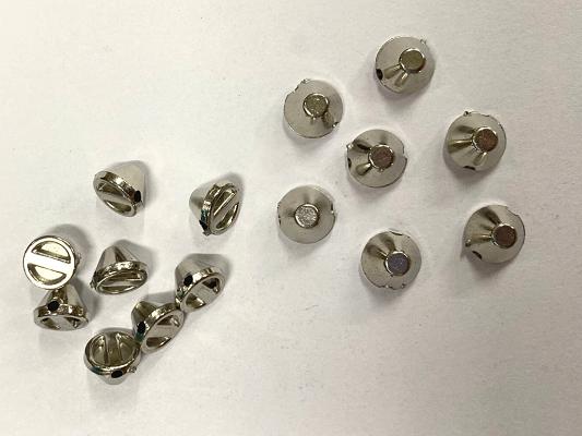 nickel-silver-flat-triangular-plastic-stud-beads-8-mm