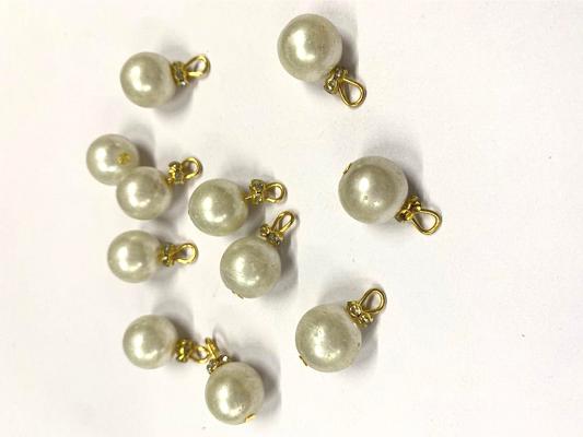 pearl-white-circular-glass-beads-hanging-12-mm